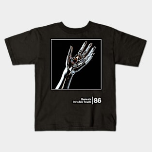 Invisible Touch - Minimalist Graphic Design Artwork Kids T-Shirt